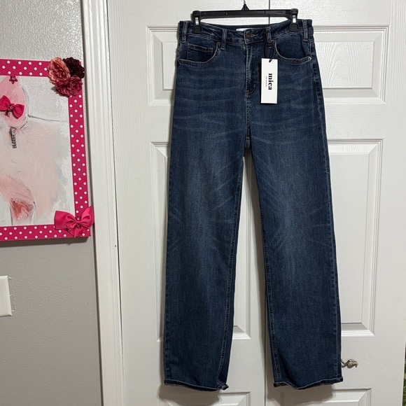 Mica Classic Indigo Women's Straight Leg Jeans - Picture 1 of 7